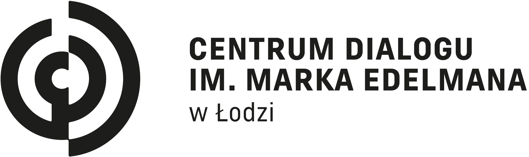 Logo - Centrum Dialogu im. Marka Edelmana w Łodzi